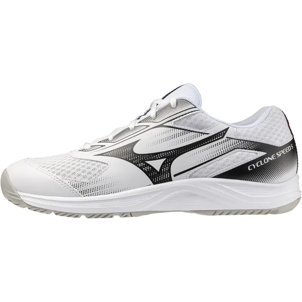 Mizuno Unisex CYCLONE SPEED 5 Volleybalschoen V1GA258059 White Black