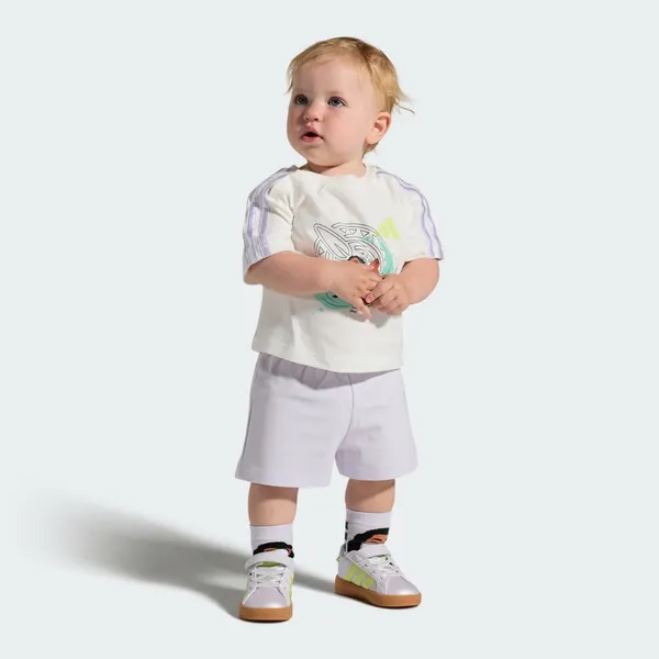 adidas Disney Grand Court 3.0 Paars Kids, foto 2 van 4