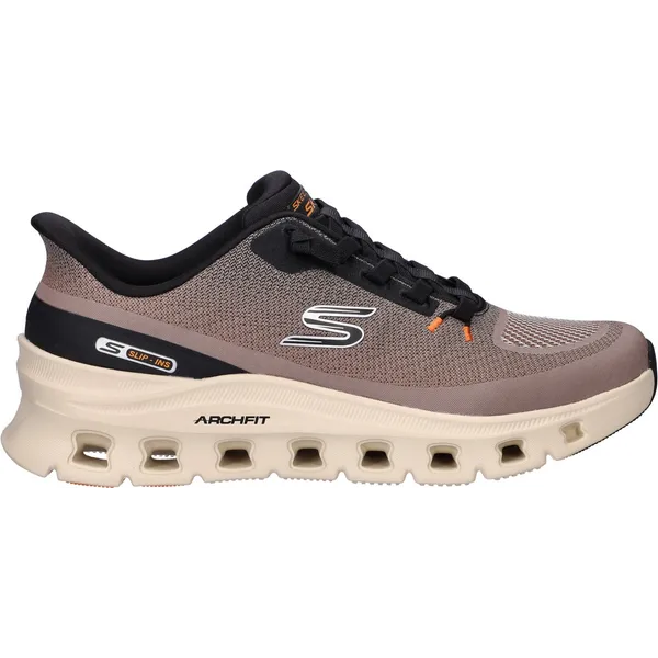 Skechers Skechers Hands Free Slip-Ins Arch Fit Glide-Step heren sneaker - Taupe — vergelijk prijzen bij 1 winkel