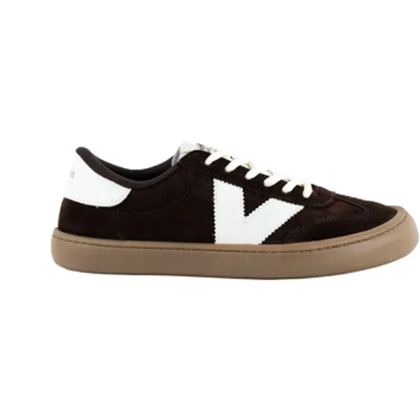 Lage Sneakers Victoria 1186103 Olmo Barefoot Efecto Serraje - Chocolate