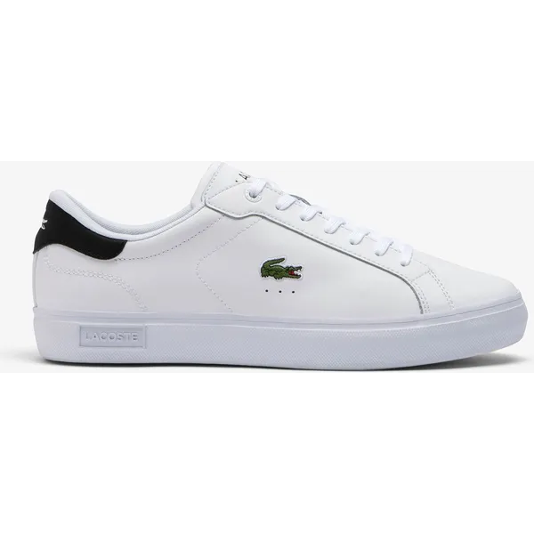 Lacoste Lacoste POWERCOURT - Heren Sneakers - Wit - Zwart — vergelijk prijzen bij 1 winkel