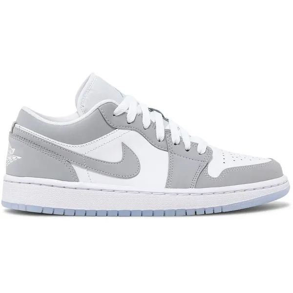Jordan Jordan 1 Low Wit/Grijs