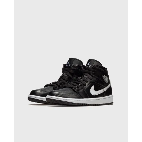 Nike Air Jordan 1 Mid Zwart/Wit, foto 2 van 7
