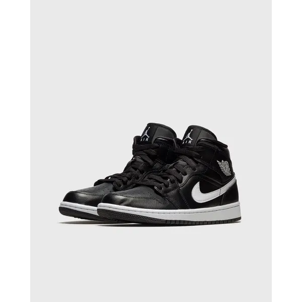 Nike Air Jordan 1 Mid Zwart/Wit, foto 3 van 7