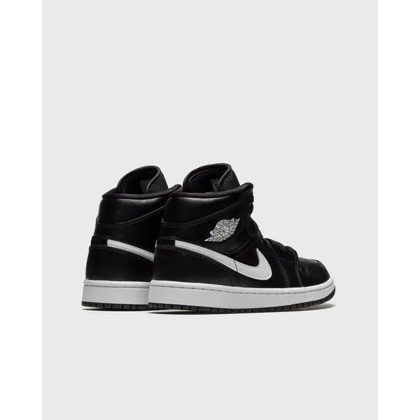 Nike Air Jordan 1 Mid Zwart/Wit, foto 6 van 7