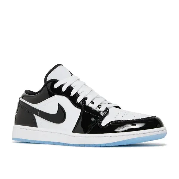 Nike Jordan 1 Low Black/White "Concord", foto 2 van 4