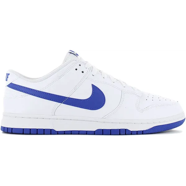 Nike Nike Dunk Low Retro "Hyper Royal" - Sneakers - Unisex - Maat 41 - Wit/Blauw — vergelijk prijzen bij 1 winkel