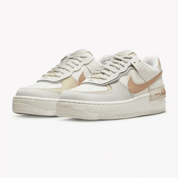 Nike Nike Air Force 1 Low Shadow - Maat 40.5 - Beige Tan - Sneakers Dames - Doos Zonder Deksel — vergelijk prijzen bij 1 winkel
