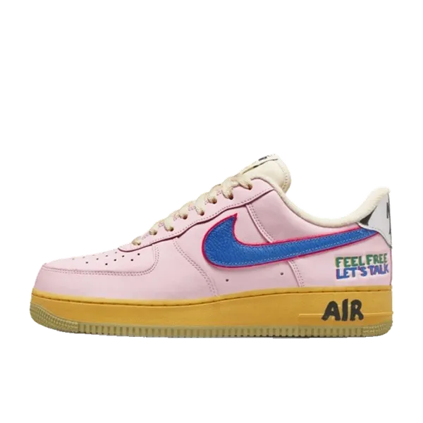 Nike Air Force 1 Low '07 Feel Free Let's Talk Roze, vergelijk prijzen bij 1 winkel