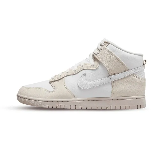Nike Nike Dunk Hi Retro PRM Sneakers - Wit/Grijs — vergelijk prijzen bij 1 winkel