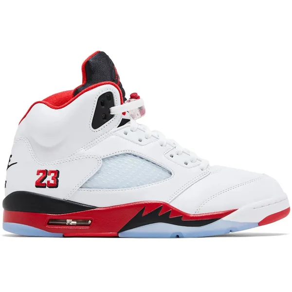 Jordan Jordan 5 Wit/Zwart/Rood