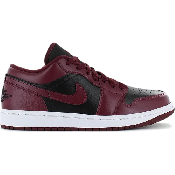 Jordan Jordan AIR JORDAN 1 Low - Sneakers Schoenen Leer Zwart-Rood DC0774-006 - EU US — vergelijk prijzen bij 1 winkel