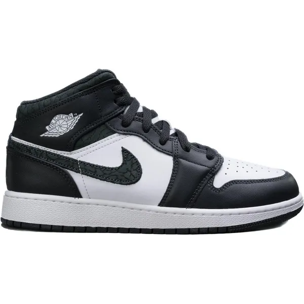 Nike Air Jordan 1 Mid SE GS 'Panda Elephant' - FB9909-001 - PANDA Zwart Wit - Schoenen