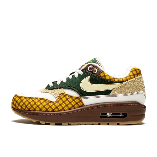 Nike Air Max 1 Susan Bruin/Geel, vergelijk prijzen bij 1 winkel
