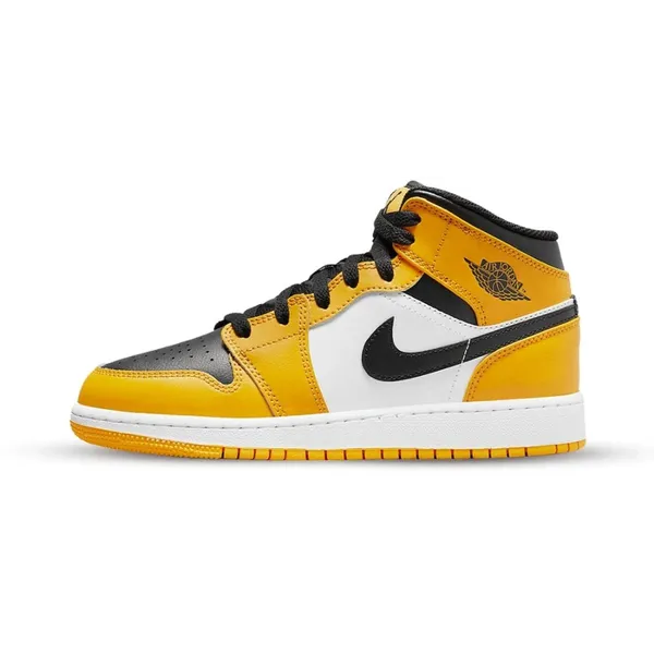 Nike Nike Air Jordan 1 Mid GS "Taxi" - Maat: 40 — vergelijk prijzen bij 1 winkel