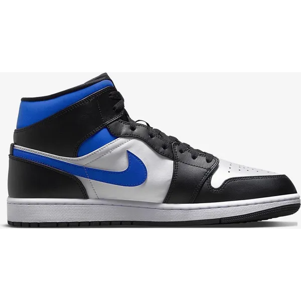 Nike Nike Air Jordan 1 Mid, White/racer Blue-Black, 554724 140, EUR 47.5 — vergelijk prijzen bij 1 winkel
