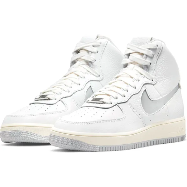 Nike Air Force 1 wit - zilver