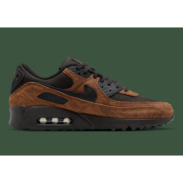 Nike Air Max 90 Premium "Light Brtitish Tan Velvet Brown", vergelijk prijzen bij 2 winkels