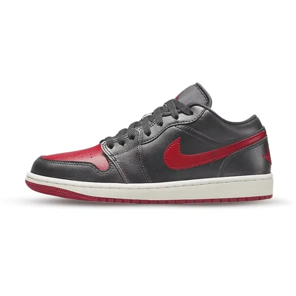 Nike Nike Air Jordan 1 Low Sneaker Black Gym Red Schoenmaat EU : 35.5 — vergelijk prijzen bij 1 winkel