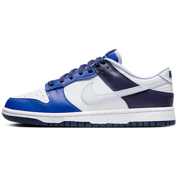 Nike Dunk Low Wit Blauw