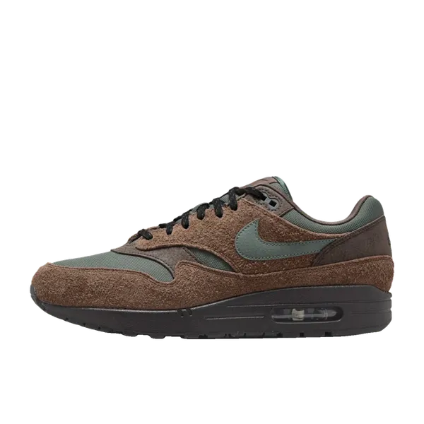 Nike Air Max 1 "Cacao Wow Vintage Green Baroque Brown" Bruin/Zwart/Groen, vergelijk prijzen bij 1 winkel