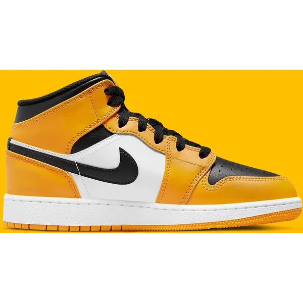 Nike Sneaker NIke Air Jordan 1 Mid "Taxi Yellow"