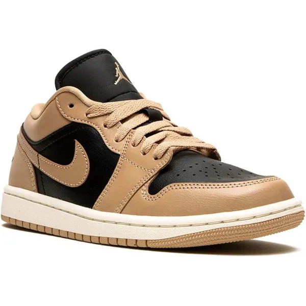 Air Jordan 1 Low "Desert" Bruin/Zwart, vergelijk prijzen bij 1 winkel