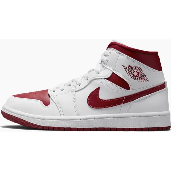 Nike Nike WMNS Nike Air Jordan 1 Mid, Reverse Chicago 2022, White, RED, BQ6472-161, EUR 39 — vergelijk prijzen bij 1 winkel