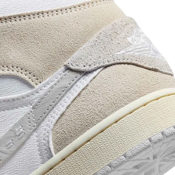 Nike Nike Air Jordan 1 Mid Sneaker SE Craft White Grey Schoenmaat EU : 40.5 — vergelijk prijzen bij 1 winkel