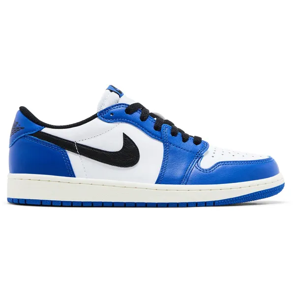 Jordan Jordan 1 Low Blauw/Wit/Zwart
