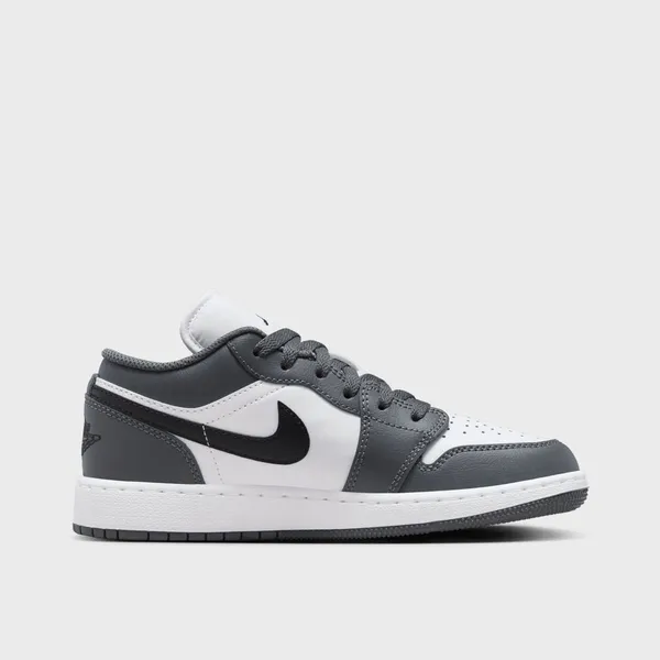 Air Jordan 1 Low Grijs/Wit/Zwart Kids, foto 2 van 3