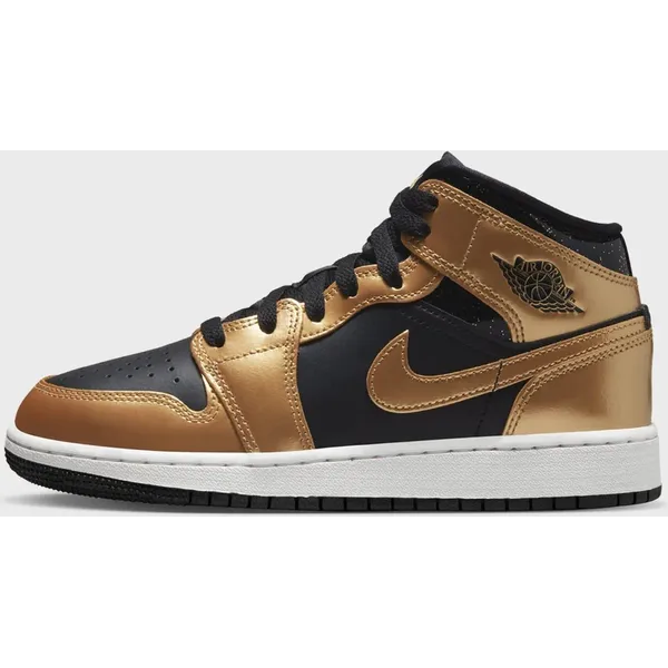 Nike Nike Jordan 1 Mid SE - Sneakers - Unisex - Maat 36.5 - Metallic Gold Black — vergelijk prijzen bij 1 winkel