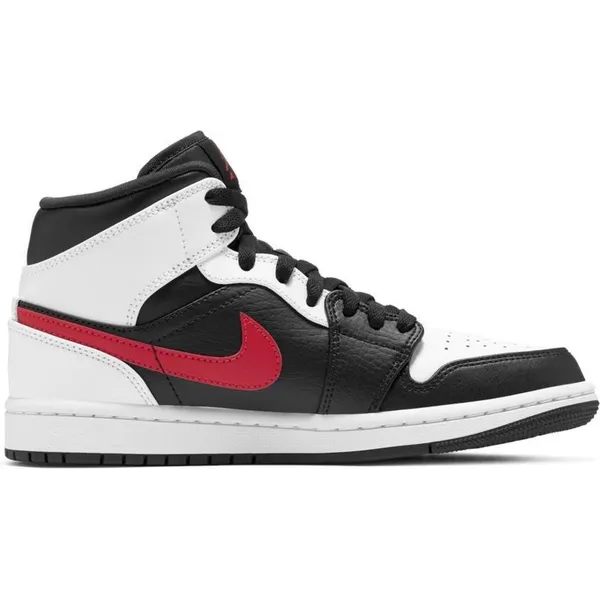 Jordan Jordan Nike Air Jordan 1 Mid, Black/Chile Red-White, 554724 075, EUR 43 — vergelijk prijzen bij 1 winkel
