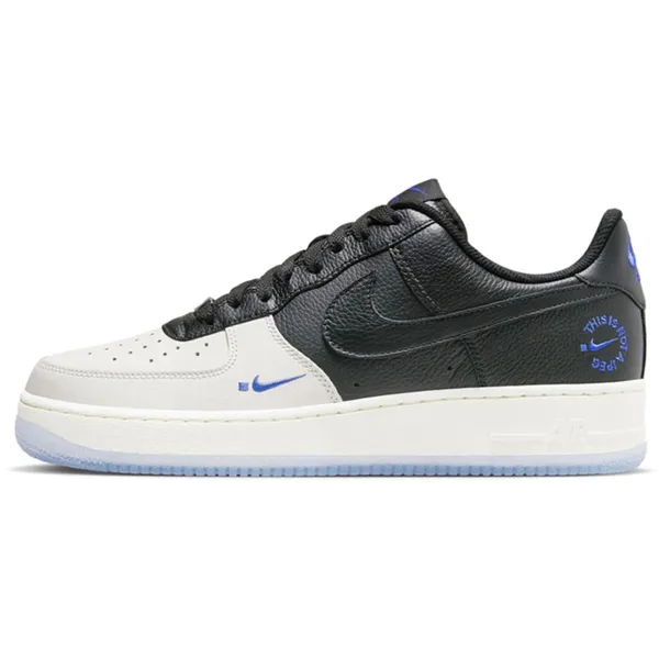 Nike Air Force 1 Black-sail Noir/viole/noir