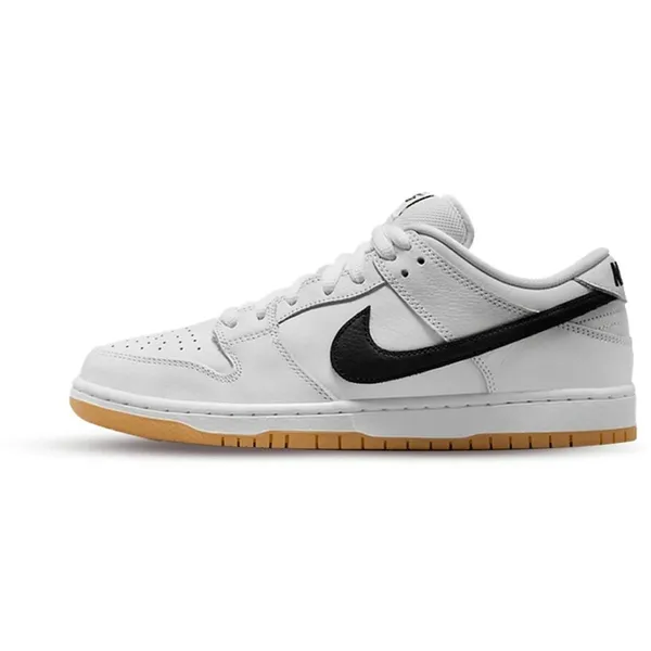 Nike Nike SB Dunk Low - Maat 43 - Wit / Zwart / Gum - Sneakers Unisex — vergelijk prijzen bij 1 winkel