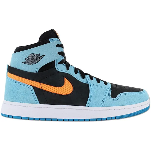Jordan Jordan Air Jordan 1 Mid Zoom CMFT 2 - Heren Basketbalschoenen Sneakers Schoenen Blauw-Zwart DV1307-408 - Maat EU 41 US 8 — vergelijk prijzen bij 1 winkel