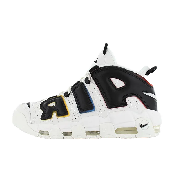 Nike Air More Uptempo 96 Trading Cards Primary Colors Sport Wit, vergelijk prijzen bij 1 winkel