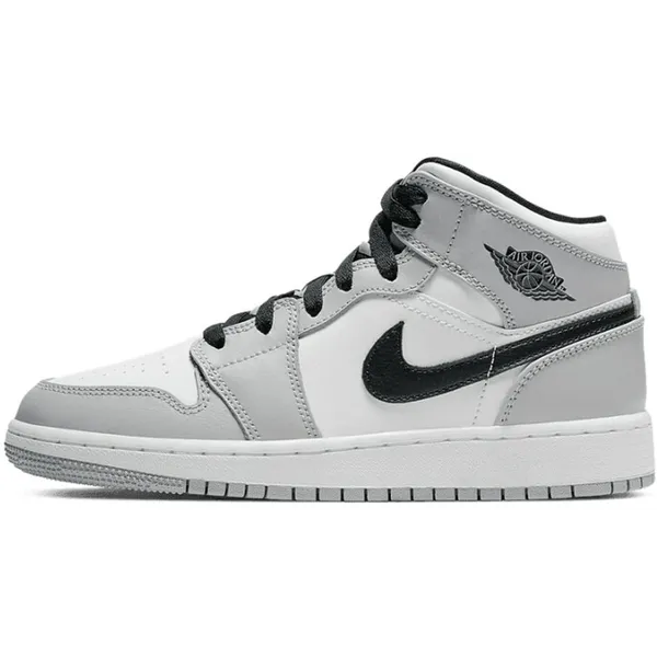 Jordan Jordan 1 Mid Light Smoke Grey (GS) — vergelijk prijzen bij 1 winkel
