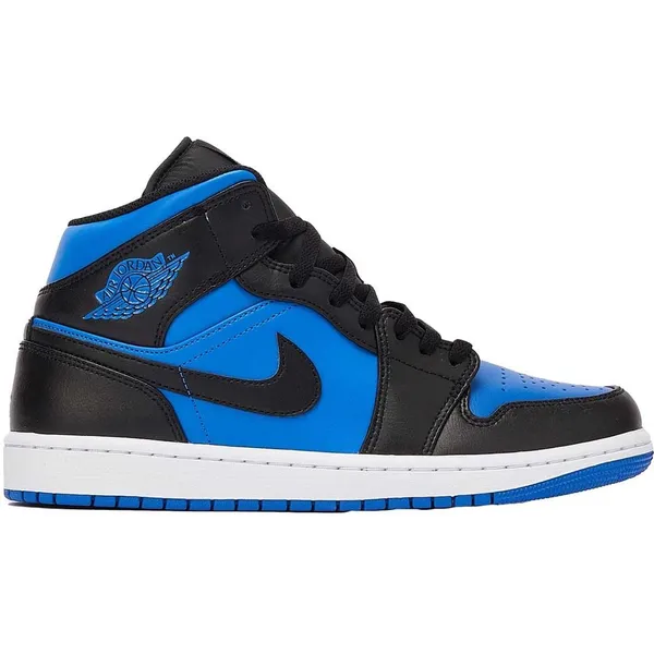Nike Nike Air Jordan 1 Sneaker Mid Black Royal Blue Schoenmaat EU : 40.5 — vergelijk prijzen bij 1 winkel