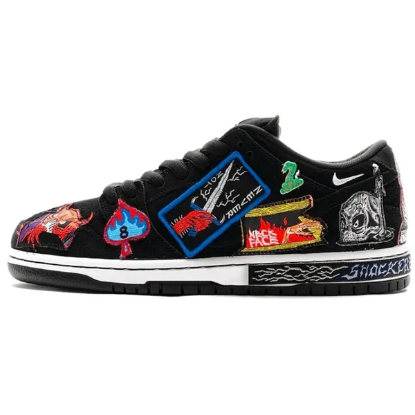 Nike SB Dunk Low Pro QS Neckface Zwart, vergelijk prijzen bij 1 winkel