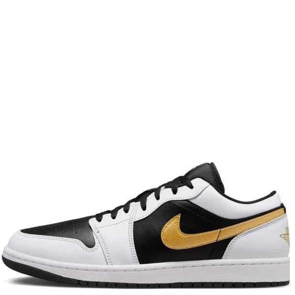 Jordan Jordan Nike Air Jordan 1 Low - Maat 46 - White / Black / Gold - Sneakers Heren - Doos Zonder Deksel — vergelijk prijzen bij 1 winkel