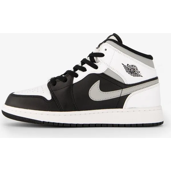 Nike Nike Air Jordan 1 Mid, Black/White-LT Smoke Grey, 554725 073, EUR — vergelijk prijzen bij 1 winkel
