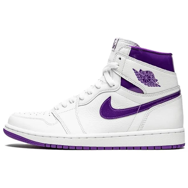 Nike Air Jordan 1 High OG White/Court Purple, vergelijk prijzen bij 1 winkel