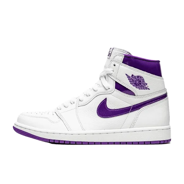 Nike Air Jordan 1 High OG White/Court Purple, vergelijk prijzen bij 1 winkel