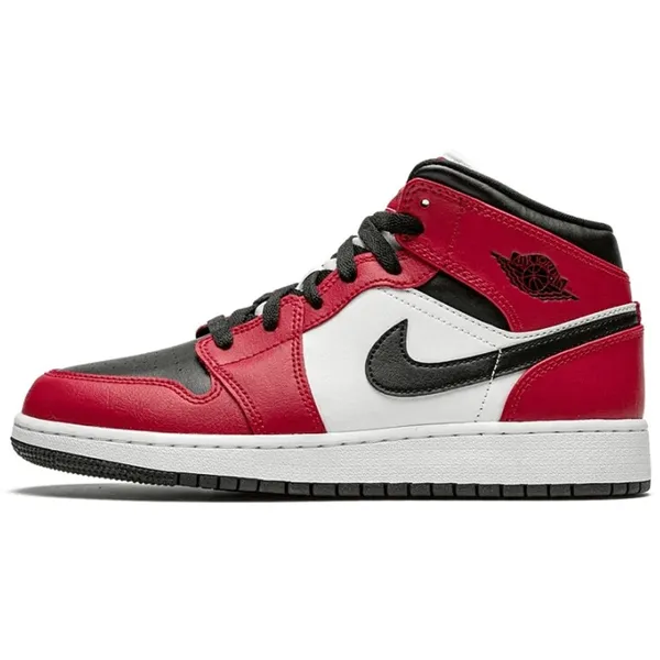 Nike Air Jordan 1 Mid Chicago Toe - 554725 069