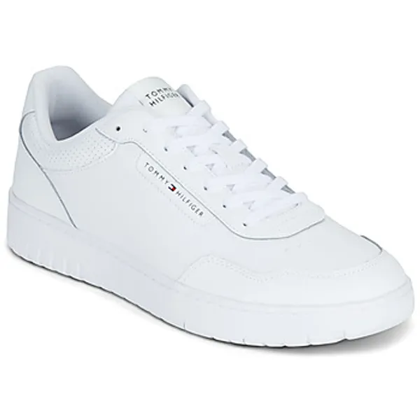 Tommy Hilfiger TH Basket Core Leather Wit, foto 2 van 2