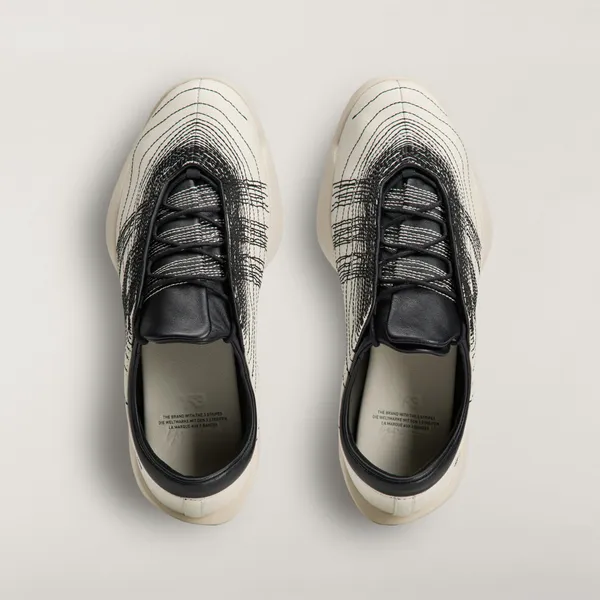 adidas Y-3 Regu Off White/Black/Alumina, foto 3 van 4
