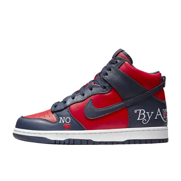 Nike SB Dunk High Supreme By Any Means Navy, vergelijk prijzen bij 1 winkel