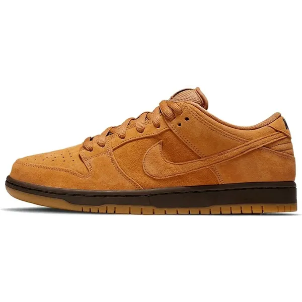 Nike SB Dunk Low Wheat Bruin, vergelijk prijzen bij 2 winkels