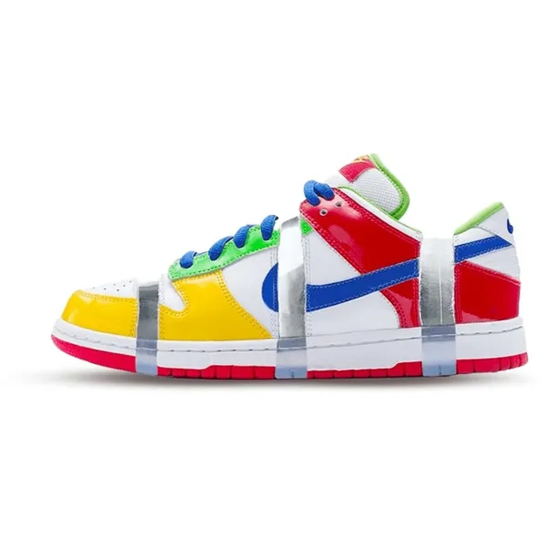 EBay x Nike SB Dunk Low "Charity" Wit/Blauw, vergelijk prijzen bij 1 winkel